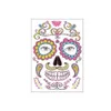 Halloween Temporary Face Tattoos Sticker Halloweens Makeup Masquerade Party Candy Body Arm Tattoo Stickers