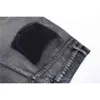 IEFB Vintage Mäns Straight Black Jeans Spring Fashion Workwear Simple Causal Wide Ben Byxor Grå Denim Byxor 9Y6096 210524