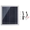 25W tragbares Sonnenkollektor-Kit DC USB-Aufladung Doppel-Port-Saugnäpfe Camping-Reisen