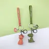 Girls Keychains delicate lovely bag pendant Cartoon small animals creative aspects key chain pendant resin cute couple widgets business promotion gift