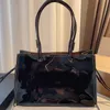 Borsa per la spesa trasparente Borsa a mano trasparente Borse a tracolla in gelatina di PVC Lettera di moda Portafogli tascabili interni Borse da donna280E