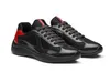 Italiano nuevo para hombre rojo casual comodidad zapatos diseñador británico hombre zapatos de ocio de cuero de patente brillante con zapatos transpirables de malla zapatos 38-45