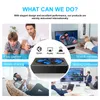 X98 mini TV Box Android 11.0 Amlogic S905W2 4G 64GB prise en charge AV1 2.4G 5G WiFi BT lecteur multimédia 4GB32GB décodeurs