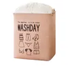 Dirty Clothes Basket Foldable Laundry Storage Baskets High Capacity Warehouse Bag Waterproof Home Sundries Barrel Kids Toys Organizer wmq1210