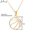 Vintage Bohemia Gold Chain Stainless Steel Necklaces for Women Men Cute Leaf Moon Fox Key Pendant Choker Collar Jewelry Gift G1206