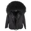 Women's Fur & Faux 2021 Women Winter Parka Real Mongolia Sheep Parkas Coat Jacket Thick Warm Detachable Outerwear Streetwear