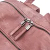 Zaino in pelle Borsa a tracolla da donna Vintage Bagpack Zaini da viaggio per la scuola Adolescenti Ragazze Zaino Donna Mochila Feminina 210922