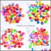 Clamps Jewelry Jewelry100Pcs Creative Cute Mixed Candy Color Butterfly Flower Geometric Small Hair Claws Women Girls Hairpins Barrettes Drop