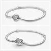 Damenschmuck Geschenk 925 Sterling Silber Perlenstränge Armband Perlen DIY Designer geeignet für Pandora Charm Luxus