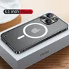 Luxury Aluminium Alloy Metal Frame Cases for Iphone 11 12 13 Pro Max 12mini 13 mini Support for Magsafe Magnetic Wireless Charging9270681