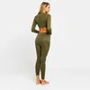 Kvinnors Tracksuit Womens 2-Piece Tight Set Woman 2 Pieces Tracksuits Plus Size Women Clothing Leggings for Fitness Crop Top 210802