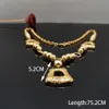 2021 hochwertige Mode Metall Anhänger Halsketten Lange Kette Halskette Party Hochzeit Halskette Schmuck