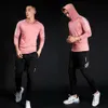 Men Pack Training Suit Running Sports Clothing Gym Fitness Rock Climbing Casual Wear X0322