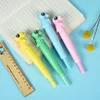 NOUVEAU Style Décompression Stylo de décompression Kawaii Dessin animé Soft Ballpoint Stylos Sweet Belle Belle Pen-Pen de dessin animé pour Kids Papetery Cadeau