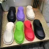 Tasarımcı Kadın Hollow G Platformu Sandalet Lüks Marka Kadın Terlik Bayanlar Şeker Renkler Temizle Yüksek Topuk Sandal Stilettos Yaz Ayakkabı