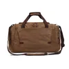 Duffel Bags Canvas Travel Tote Retro Men's Handbag Casual Wear-resistant One-Shouldered Diagonal Luggage Bag Duffle For Men Women
