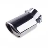 DSYCAR 1Pcs Universal Stainless Steel Car Exhaust Tail Muffler Tip Pipe for Car-styling Decoration DIY Accessories New