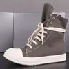 Vintage Heren Canvas Laarzen Ademend Zomer Mannen Militaire Laarzen High Street Fashion Sneakers P25D50