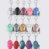 130db Egg Shape Self Defense Alarm Girl Women Anti-wolf Security Protect Alert Personal Safety Scream Loud Keychain Alarms