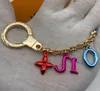 Designer Keychain Fashion Brand Keyring For Women Bag Car Key Chain Trinket Jewelry Gift Souvenirs with box322n