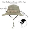 Femmes uv randonnée d'été safari boonie extérieur chasse large hapte imperméable seau panama hommes brim protection de la protection des chapeaux