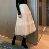 fluffy long skirts