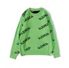 High Quality Famous Mens Sweaters Fashion Casual Round Long Sleeve Sweater Couples Letter Printing 5 Colors