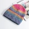 Beanie/Totenkopfkappen VISROVER 13 Farben Space Dye Garn Acryl Beanies Wintermütze für Frau passende Herbst warme Skullies Großhandel Oliv22