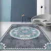 Tapetes cinza azul mandala tapete vintage Europa simples bedroom de cabeceira nórdica estilo étnico hallway tapete tapete cozinha