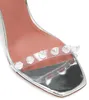 2021SS PVC Mulheres sandálias romanas Saltos de salto Weddin PROM PROMS DE LADIMAS MANDIAS SAPATOS DE PRAIA MADORES GLADIATORES BOMBAS femininas transparentes 4991640