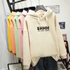 2019 Mode Sweetshirt pour Filles Pull Décontracté À La Mode PERSONNE NE SE soucie Lettre Imprimer Hoodies Femmes Haut À Manches Longues Sudadera Mujer X0721