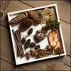 Decorative Festive Party Supplies Home Gardendecorative Flowers & Wreaths Vintage Po Props Female Hand-Made Diy Material Package Natural Mic