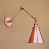 Verstelbare swing lange arm muur verlichtingsarmaturen eetkamer loftstijl industriële vintage lamp sconce retro applique led lampen