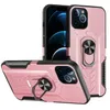 Antichoc Hybrid PC TPU Armour Car Holder Defender Phone Cases Pour iphone 13 pro max 6.7 cas stand back Cover en stock avec des sacs d'opp bateau libre C