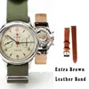 Chronograph Watch 1963 Seagull Ruch Watches for Men Automatyczna mechaniczna luksusowa moda 38 mm Sapphire zegarek