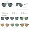 New Aviation Sonnenbrille Männer 2021 Hochqualitätsbrand American Armee Militär optische AO -Sonnenbrille Männliche Pilotglaslinsen Oculos2519365