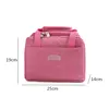 1 pc Draagbare Grote Lunch Bag Waterdichte Picknick Doos Geïsoleerde Vrouwen Koeler Tassen Verse Bento Pouch