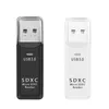 2 in 1 메모리 카드 리더 USB3.0 마이크로 SD TF 트랜스 플래시 드라이브 멀티 카드 작성기 어댑터 컨버터 도구 노트북 액세서리