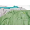 Women's superfine merino wool T shirt short sleeve crew Next to Skin base layer tops sports clothing Quick dry 210330