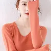 Curling Loose Korean Ladies Stickad tröja Kvinnor Pullovers Sticka Jumper Höst Basic Pullover Soft Fit Top Knitwear Kvinna 210508