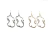 10 paires/lot bijoux mode rétro contour humain alliage texture corps figure boucle d'oreille