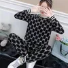 2023Tracksuits Casual Two Piece Set Women Clothing O-neck Long Sleeve Sweatshirts and Sweatpants Matching Fall