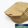 Presentförpackning 50st 100pcs Kraft Paper Pillow Favor Box Choklad godis godis julklappar Bröllop Barnens dagfestival leverantör av fabrikspris Expertdesign