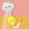 赤ちゃんの玩具のための玩具のための玩具雲の雲のための蛇口のシャワーのスプレーのスプレーのおもちゃのための潮吹きスプリンクラーのバスルーム子供ギフト210712