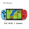 Video Game Console Player X12 Plus Portable Handheld PSP Retro Dual Rocker Joystick 7 Inch Screen