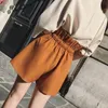 Summer Plus Size Women Outfit Two Piece Set Short Sleeve T-shirt Crop Tops +Lace Up Wide Leg Shorts Pants 2 Piece Sets Korean X0428