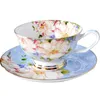 Tasses Soucoupes Style Européen En Porcelaine Tasse À Café Et Soucoupe Ensemble Domestique Anglais Après-Midi