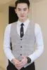 Mens Plaid Suit Vest Formal Business Waistcoat Men Casual Slim Fit Party Tuxedo Wedding Dress Vests for Men Sleeveless Waistcoat 210527