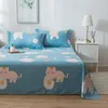 Sheets & Sets 1pc 100% Cotton Flat Sheet For Children Adults Single Double Bed Cartoon Bedsheets (No Case) XF707-46