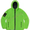 hooded polar fleece